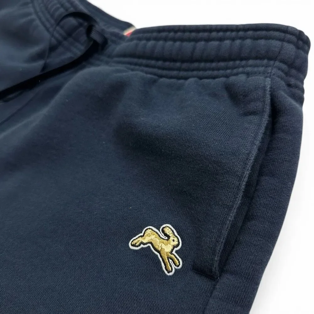 Tracksmith New England Navy Running Shorts Drawstring Cotton S